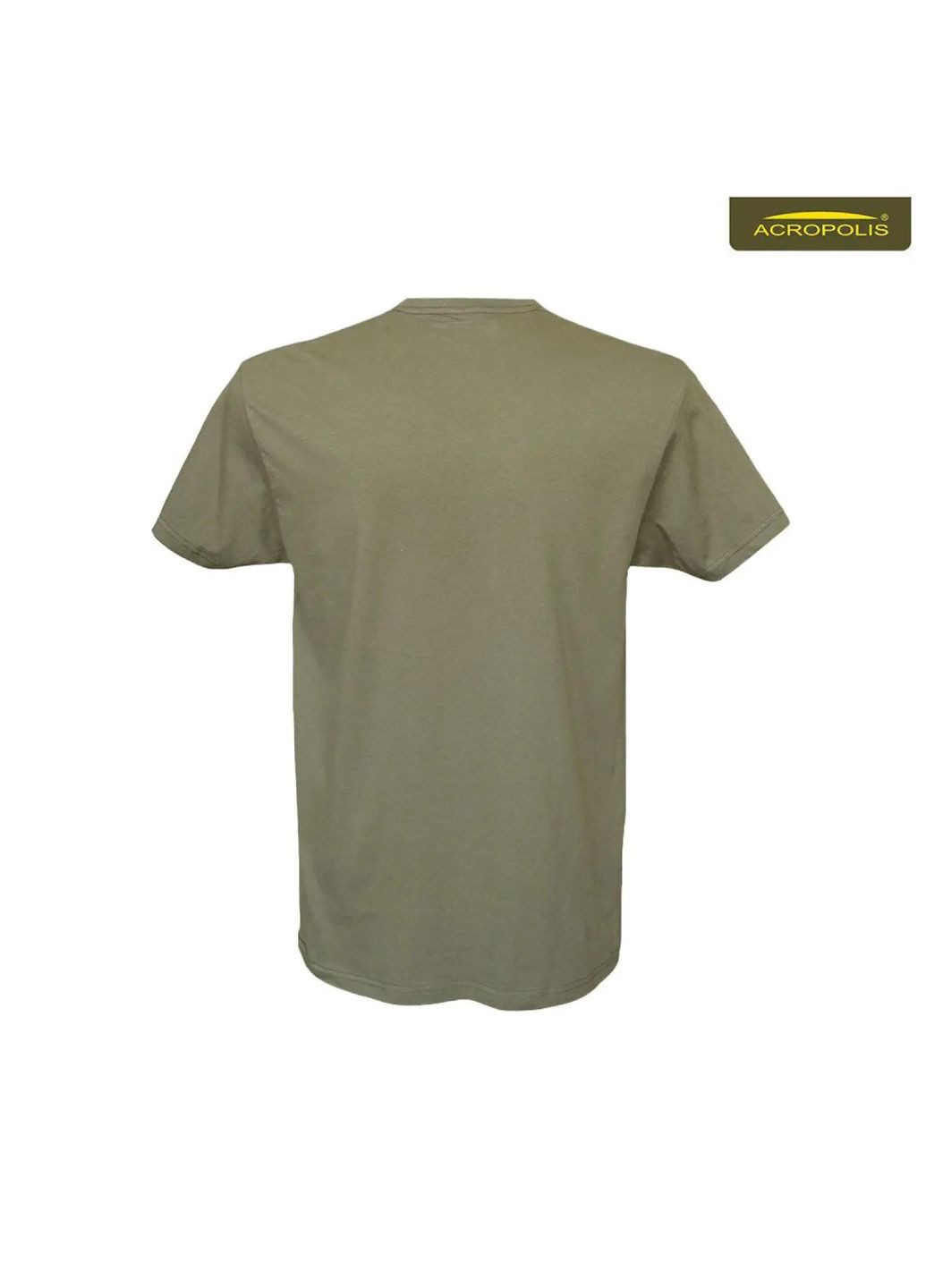 Футболка с принтом "Все грибы съедобные...", хаки ФГ-2х Acropolis (329741022)