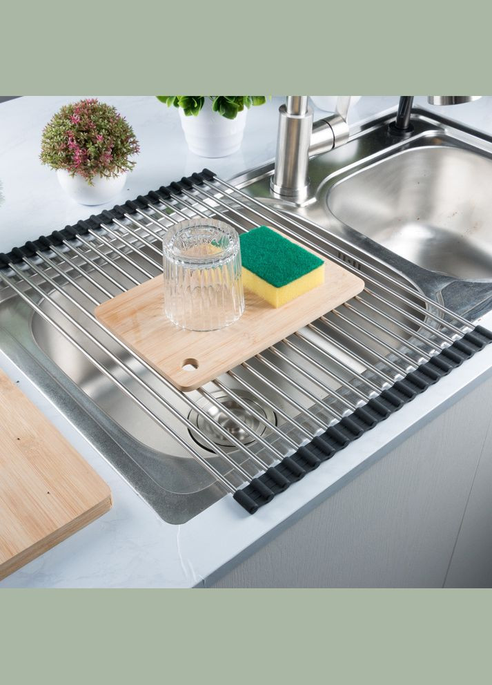 Комплект мийки на кухню та змішувача з нержавіючої сталі NS-7048 Nett (336933107)