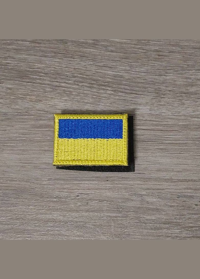 Шеврон Флаг Украины 3Х4,5 см с желтой окантовкой No Brand (336381484)