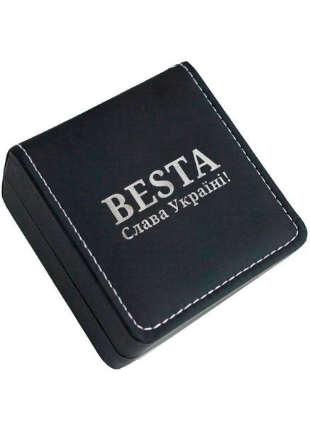 Классические Часы механические мужские на кожаном ремешке с минеральным стеклом + год гарантии (Е1490-2) Besta (306632980)