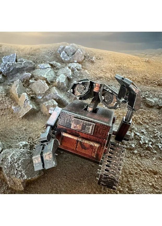 Металлический 3D конструктор Робот ВАЛЛ‑И, пазл для подростков и взрослых, развивающий коллекционный набор No Brand (364191404)