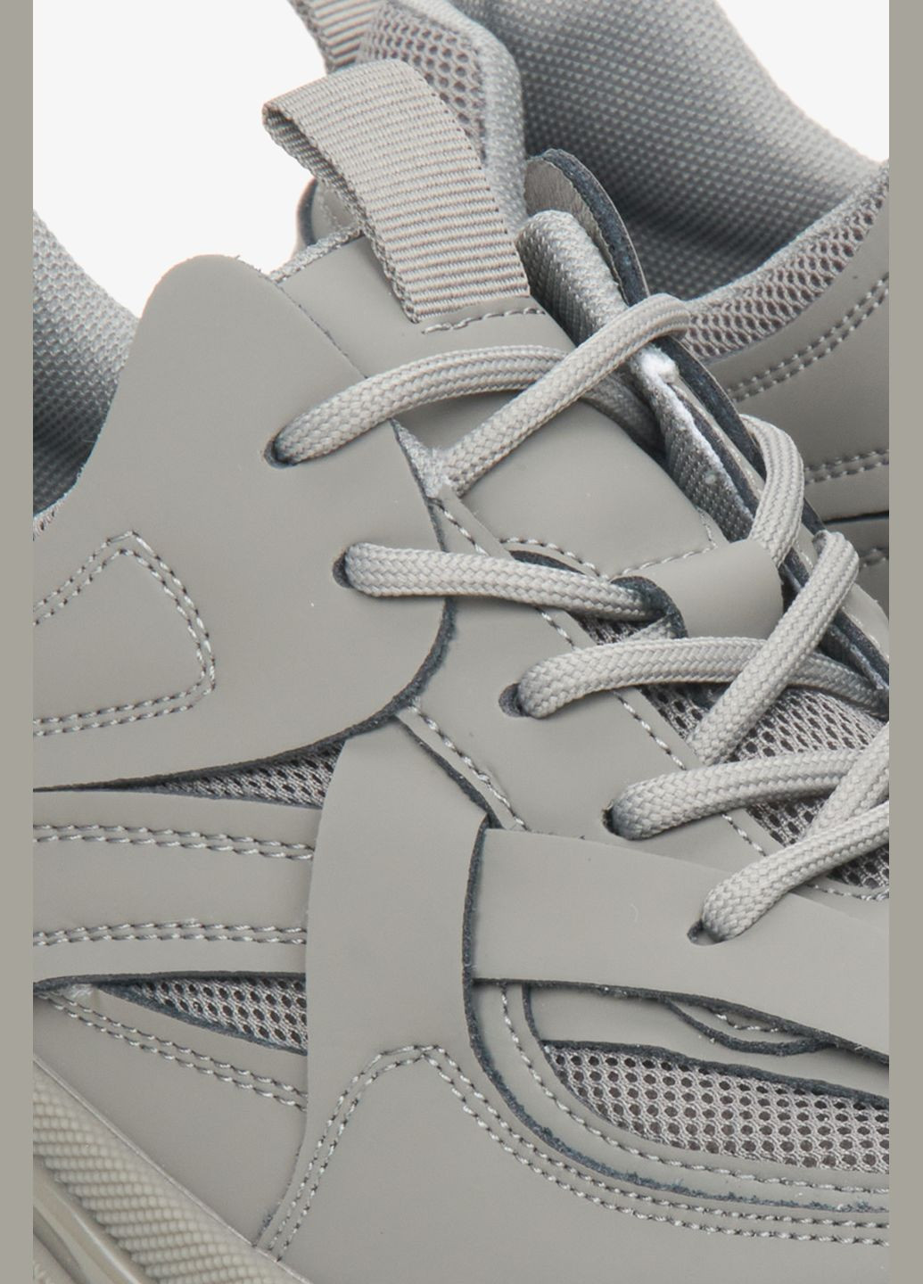 Кроссовки, цвет серый ES8 серые демисезоны (324030901)