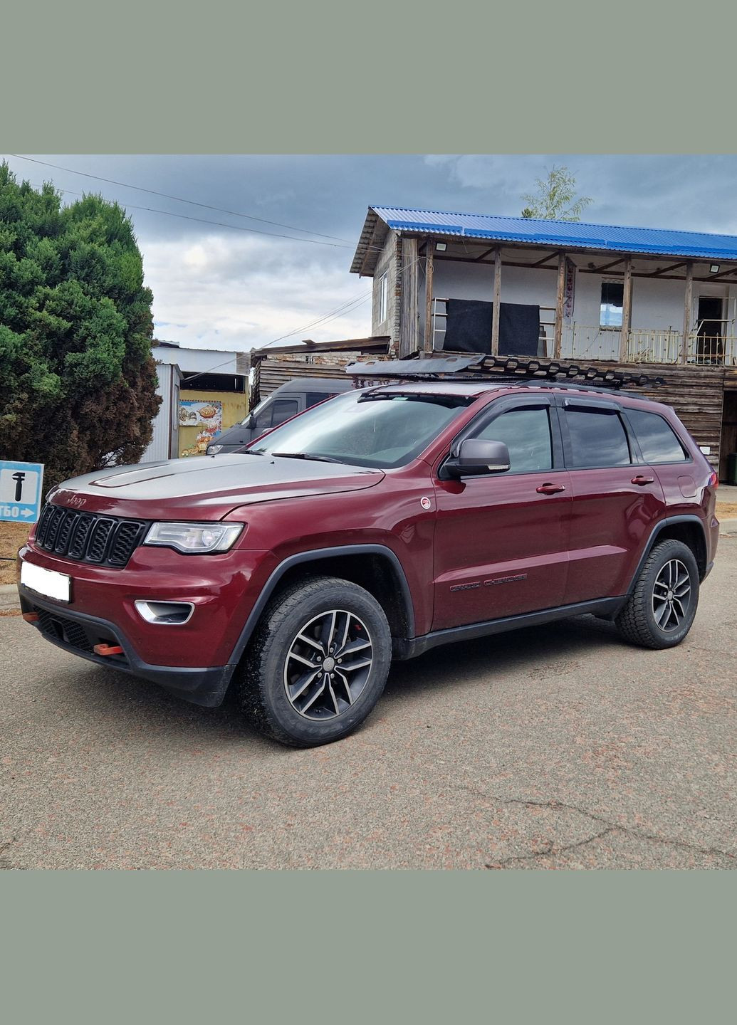 Універсальний багажник, корзина на дах автомобіля Jeep Grand Cherokee Tucson (348334718)