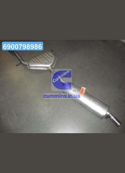 Глушник задн. FIAT TIPO (вир-во ) 07.14 Polmostrow (366209963)