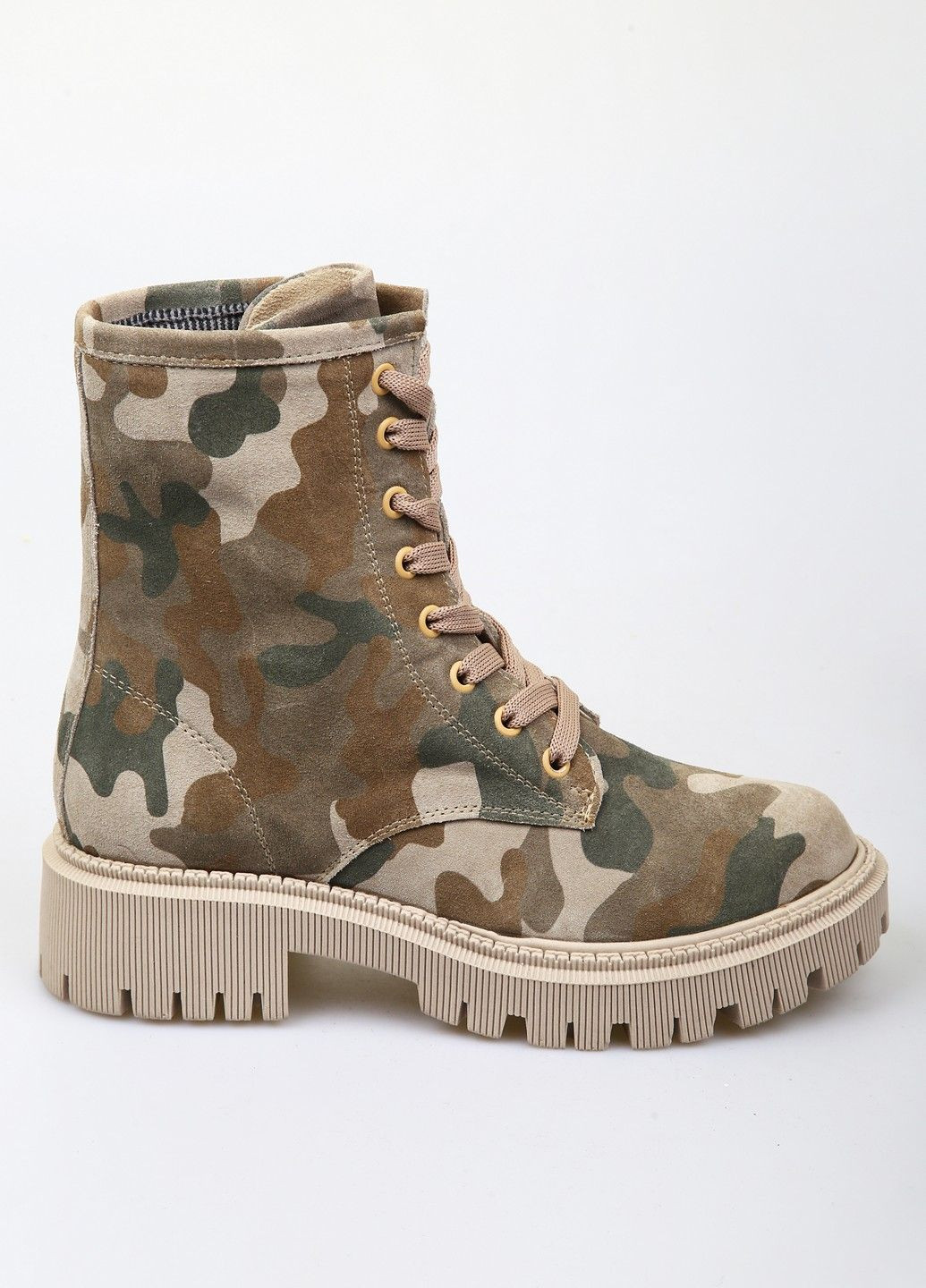 Осенние ботинки Broni из натуральной замши