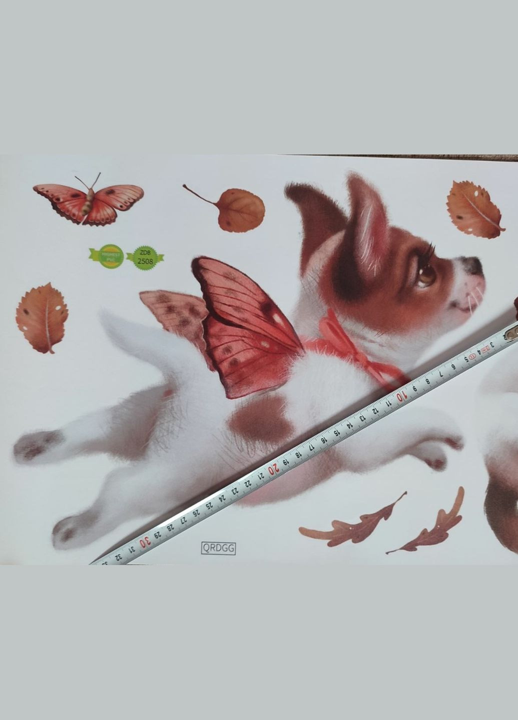 Наклейка вінілові Собачки I love dog (лист 30 х 90 см) Б27-1 No Brand (334884594)