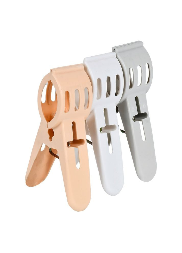 Прищепка бытовая большая 3шт/уп 12*3.5см Home (335007865)