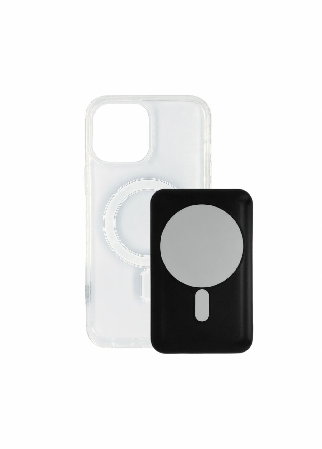Чехол с беспроводной батареей XON 10000 mah для iPhone 13 Pro Max BatteryCase Прозрачный / Черный (187503135) XON E-Tech (324416412)