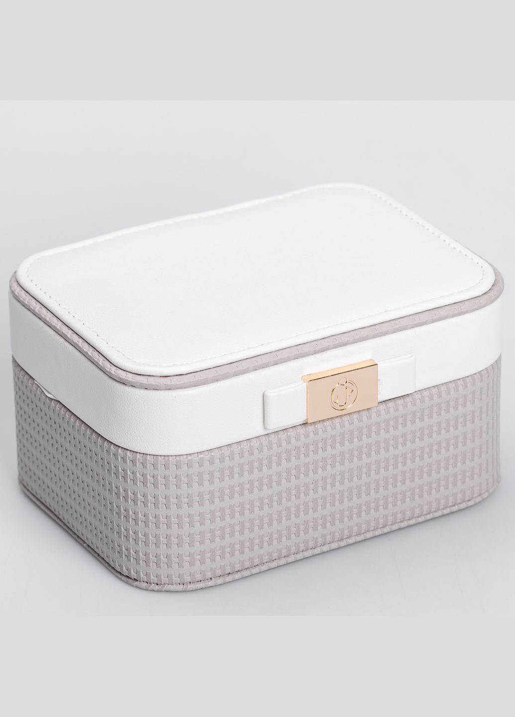 Ящик-органайзер для украшений 15,5х11,5х8,5 см, серый Yiwu (324071077)