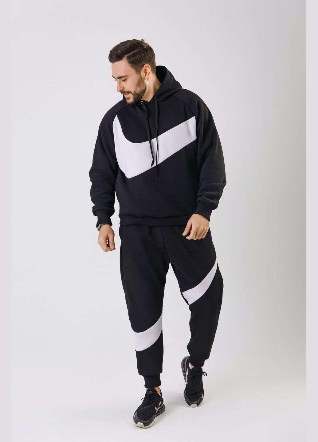 Зимний спортивный костюм с лого на флисе Vakko (301925903)