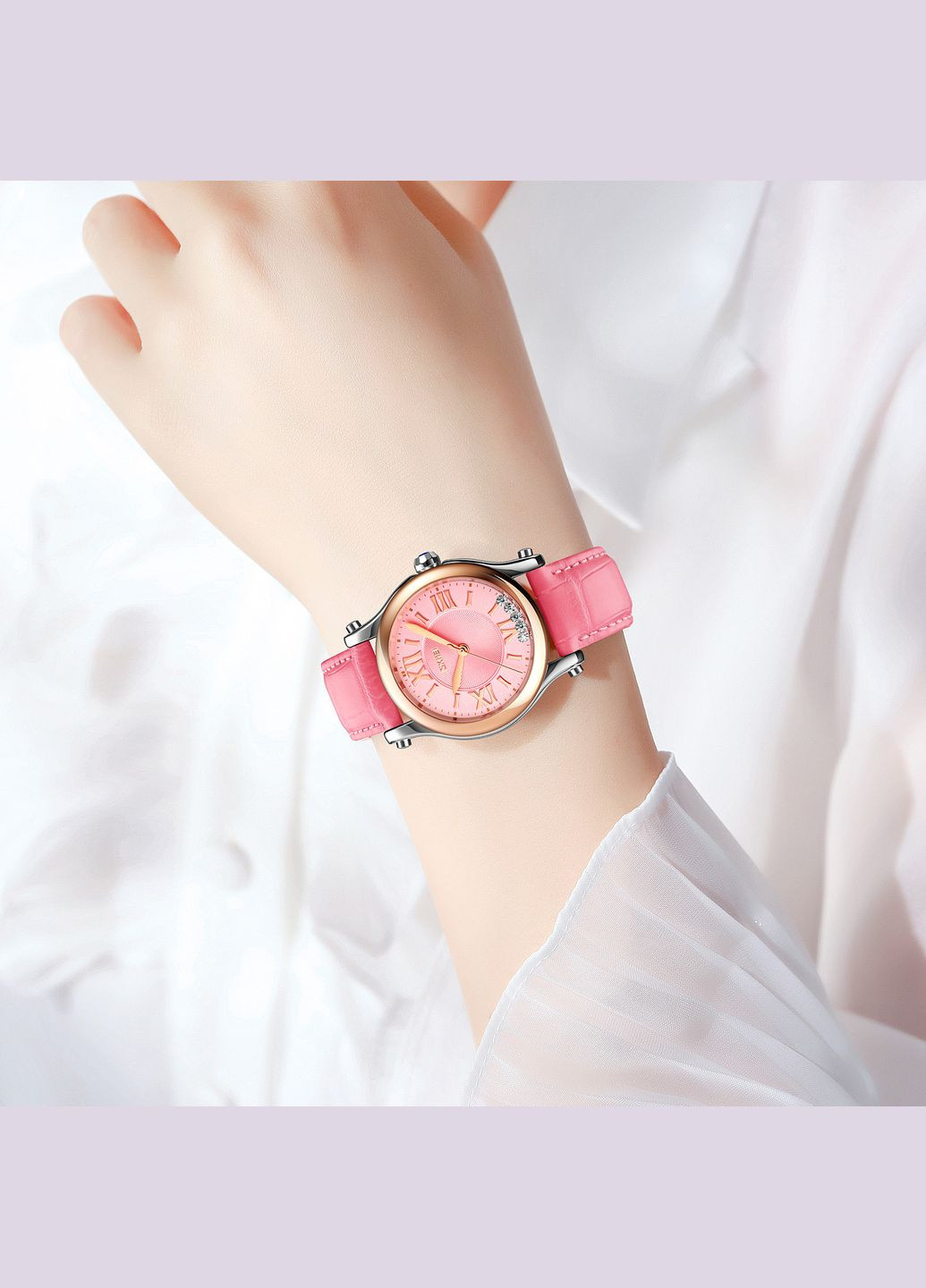 9265PK Pink кварцевый классический Skmei (326738639)