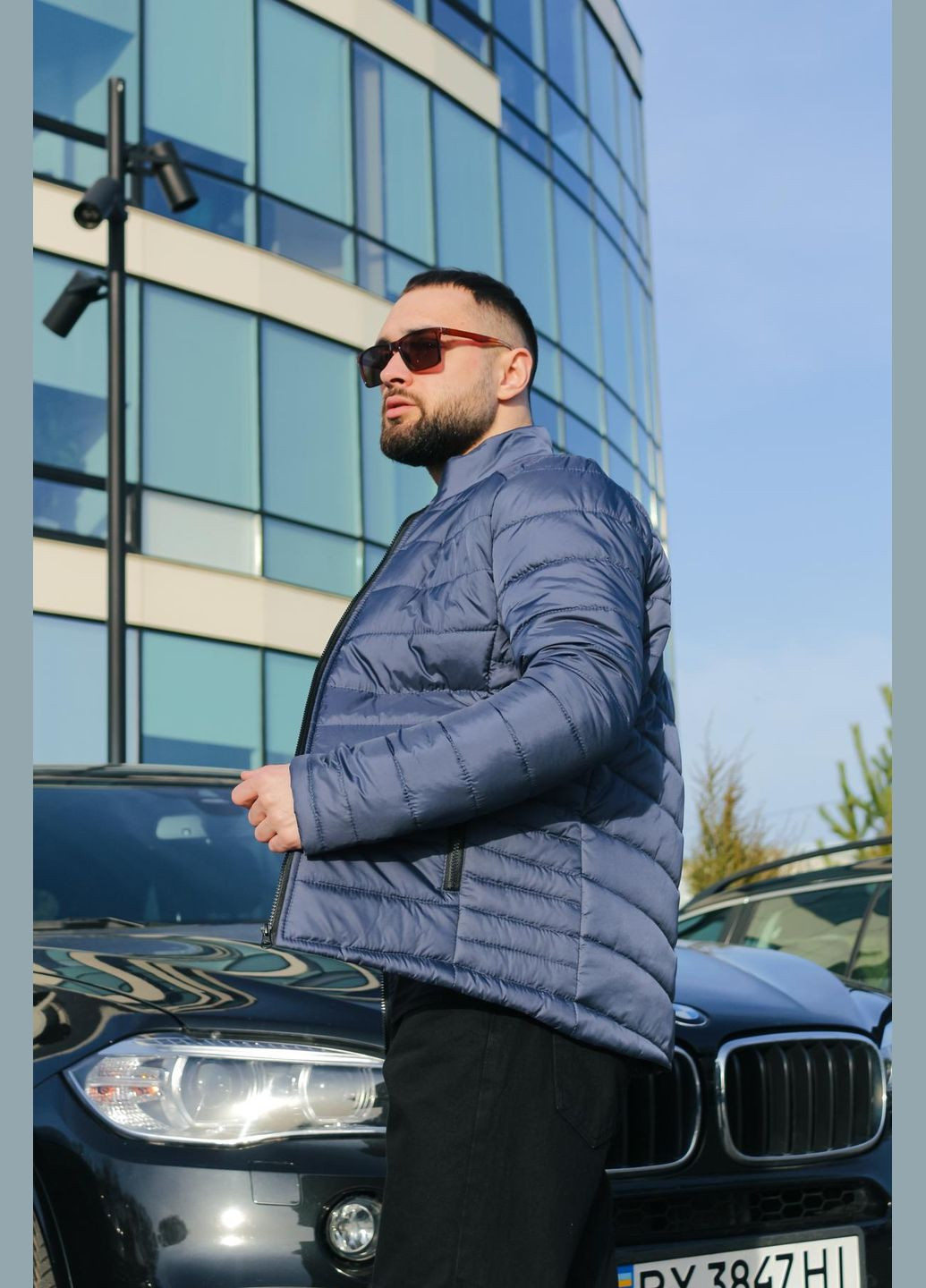 Синяя легкая куртка👍 Luna