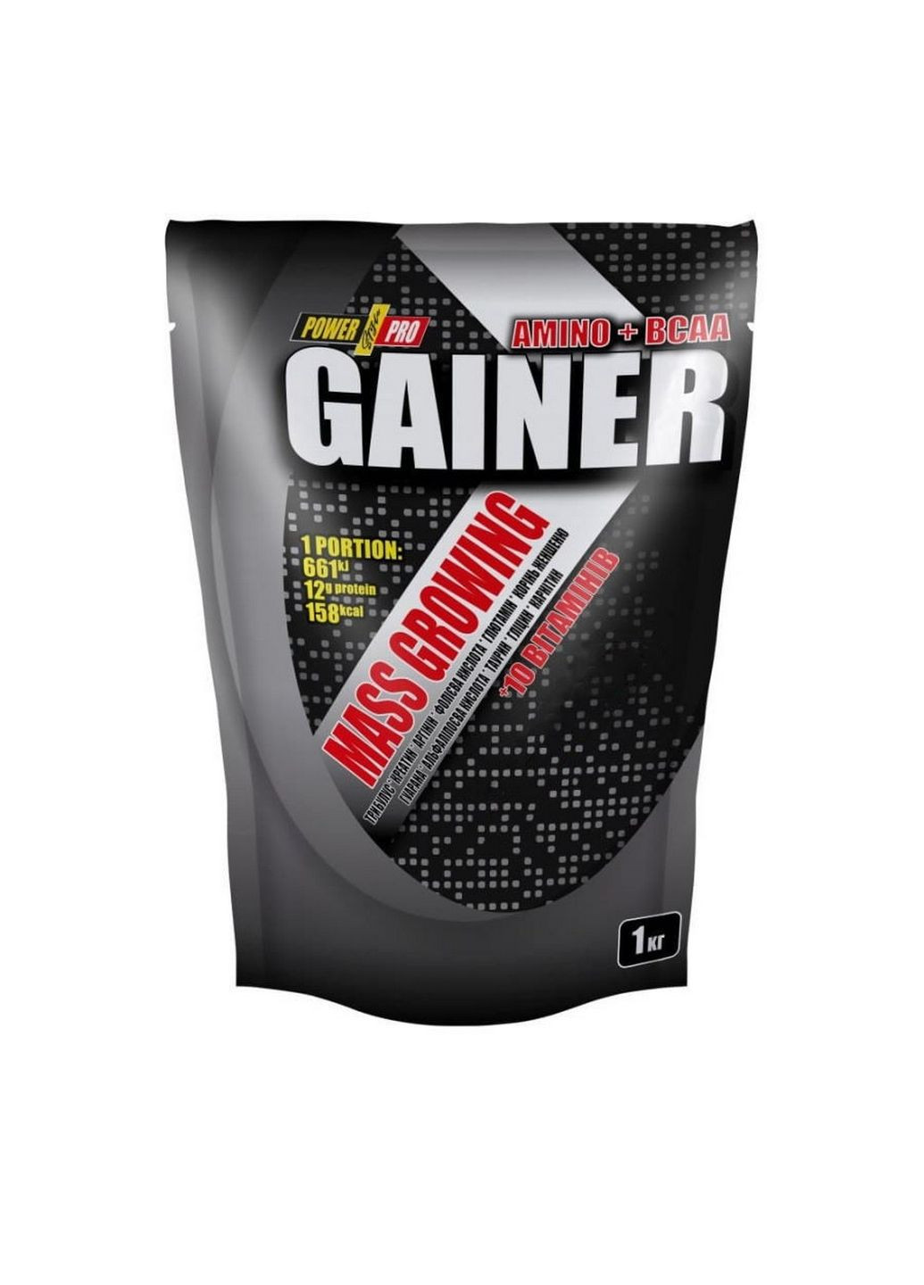 Гейнер Gainer, 1 кг Ягода Power Pro (293340580)