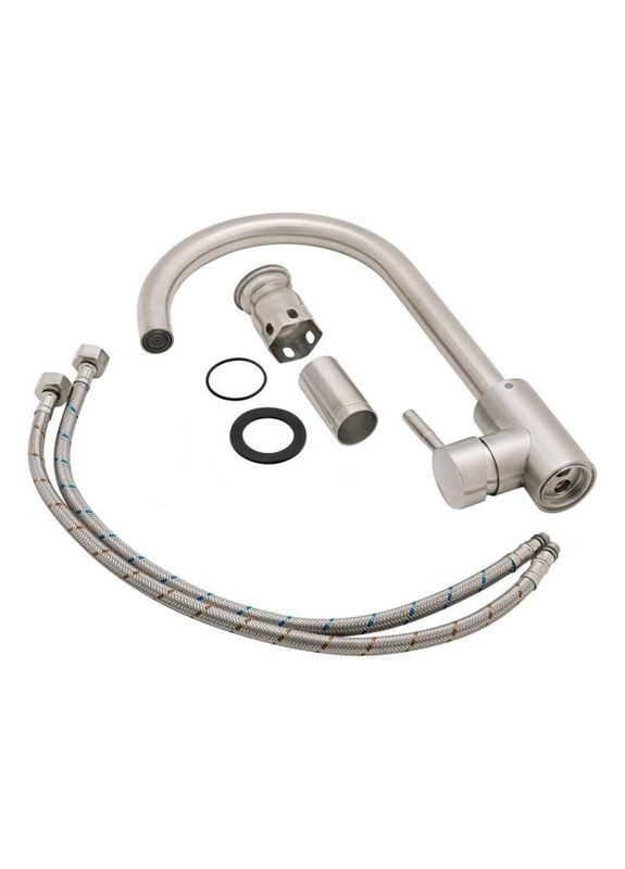 Комплект мойка + смеситель Arta U600S BL(A) Romzha (315759481)