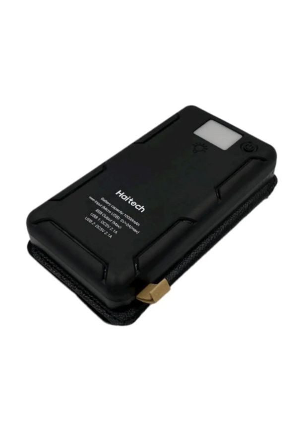 Наружный аккумулятор HPB-S4 (10000mAh, солнечные батареи, защита от влаги) Haitech (361340565)