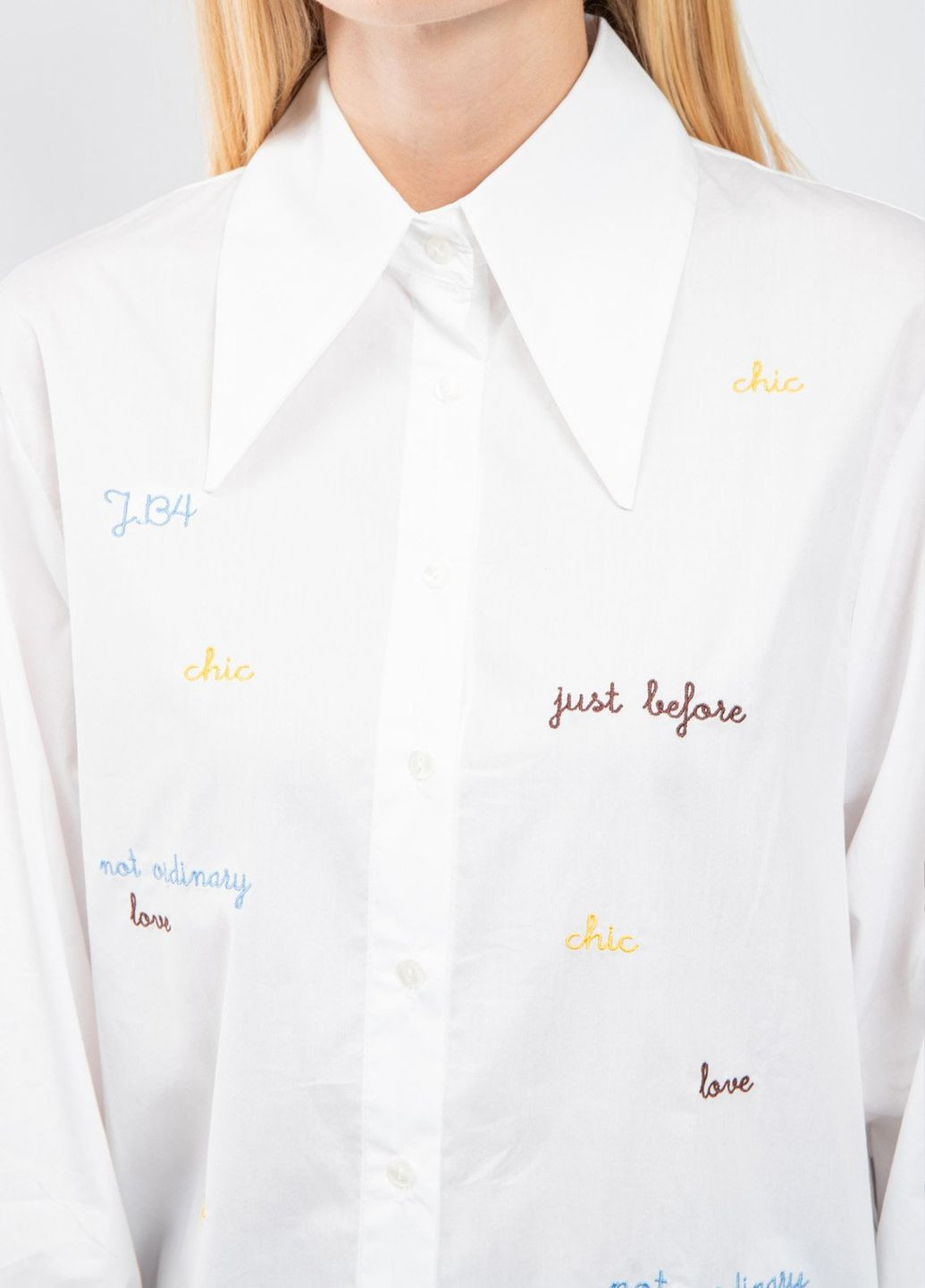 Белая рубашка J.B4 (Just Before)