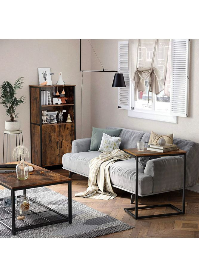 Журнальный столик Osama приставной в стиле Loft Leobert (361951881)