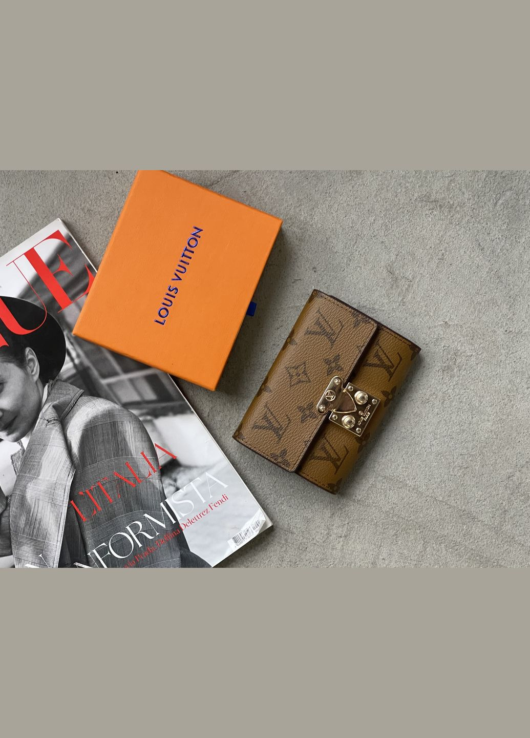 Жіночий гаманець Луї Вітон Pallas моногам No Brand (318021259)