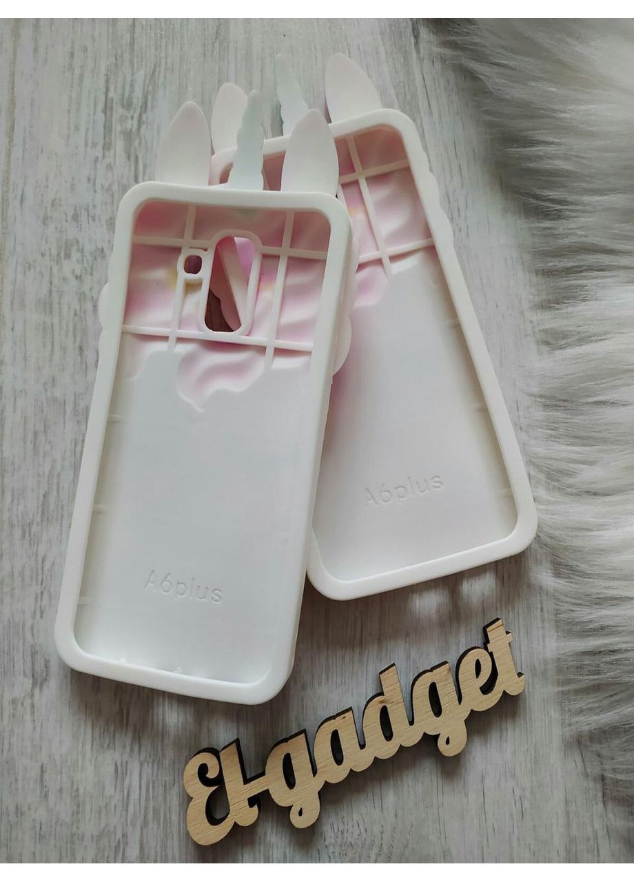 Чехол на Galaxy А6 plus A605 3D Единорог силиконовый 3d Samsung (360896788)