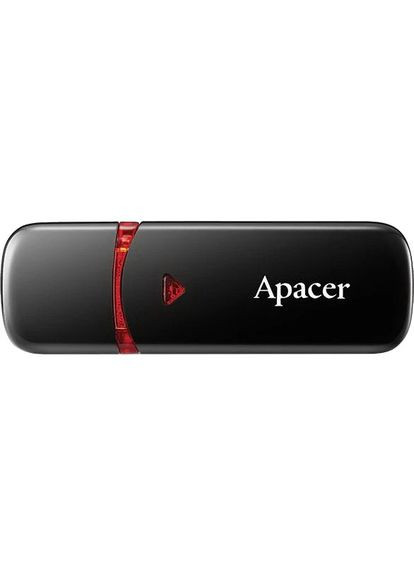 Флеш-накопичувач USB 64GB AH333 Black (AP64GAH333B-1) Apacer (336955599)
