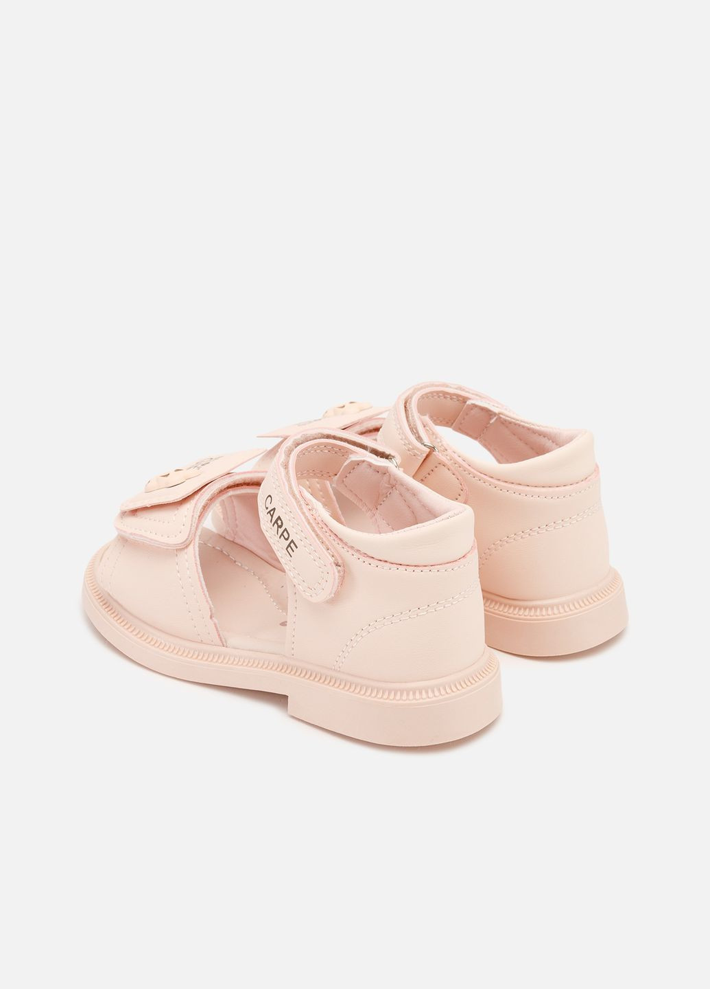 Розовые босоножки для девочки, на каблуке цвет розовый цб-00264550 Buddy Sheep