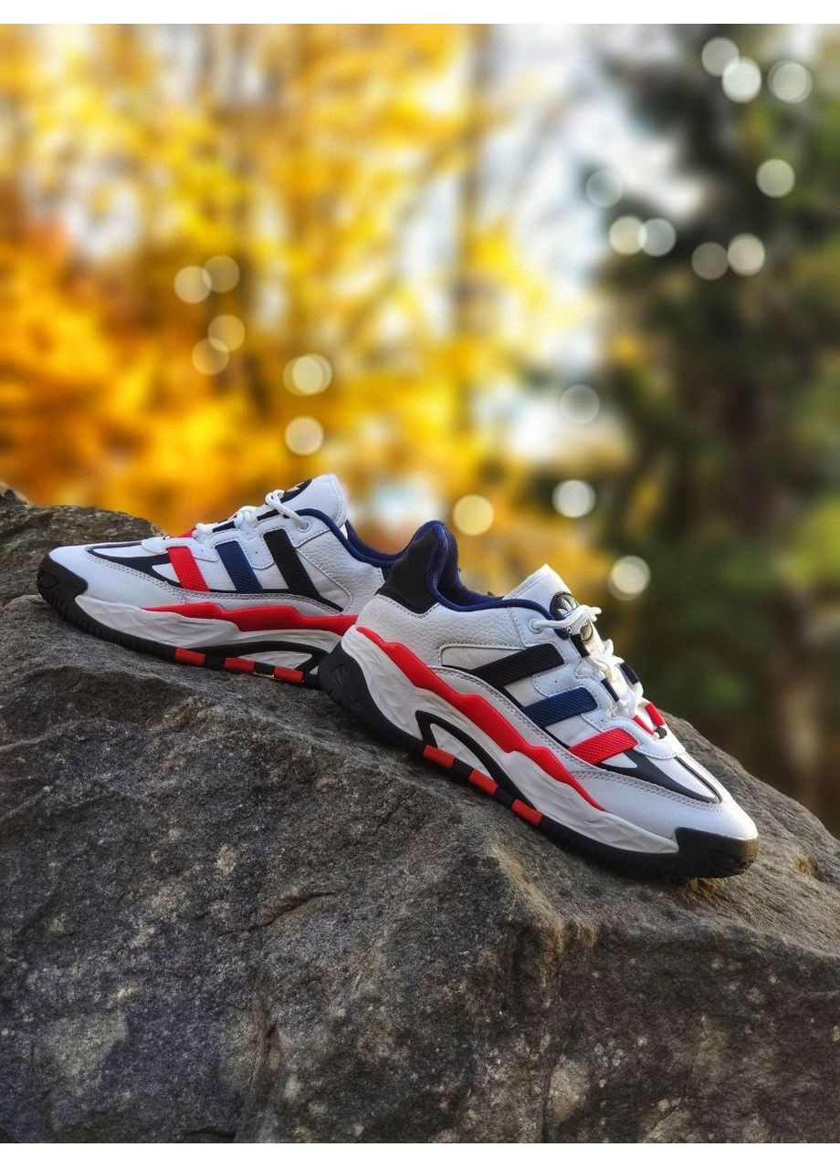 Комбіновані Осінні кросівки чоловічі adidas niteball адідас найтбол No Brand