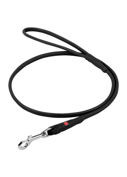Повідок для собак (73471) WAUDOG Soft круглий XS d4 Д 183 см чорний (366479266)