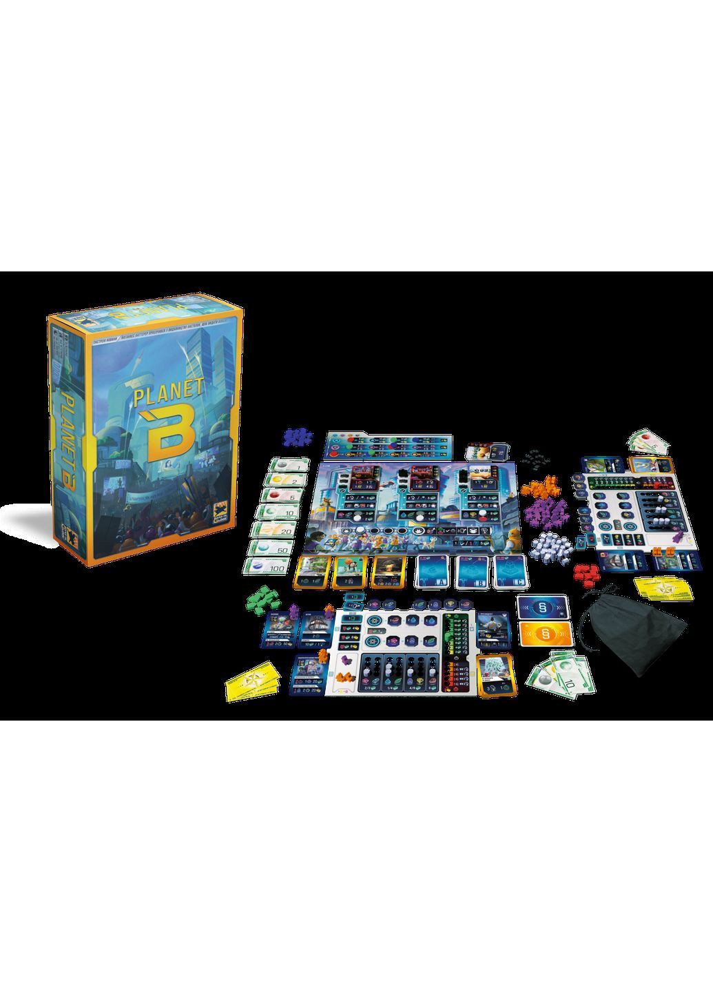 Настільна гра Planet B (Планета Б) ROZUM (371877402)