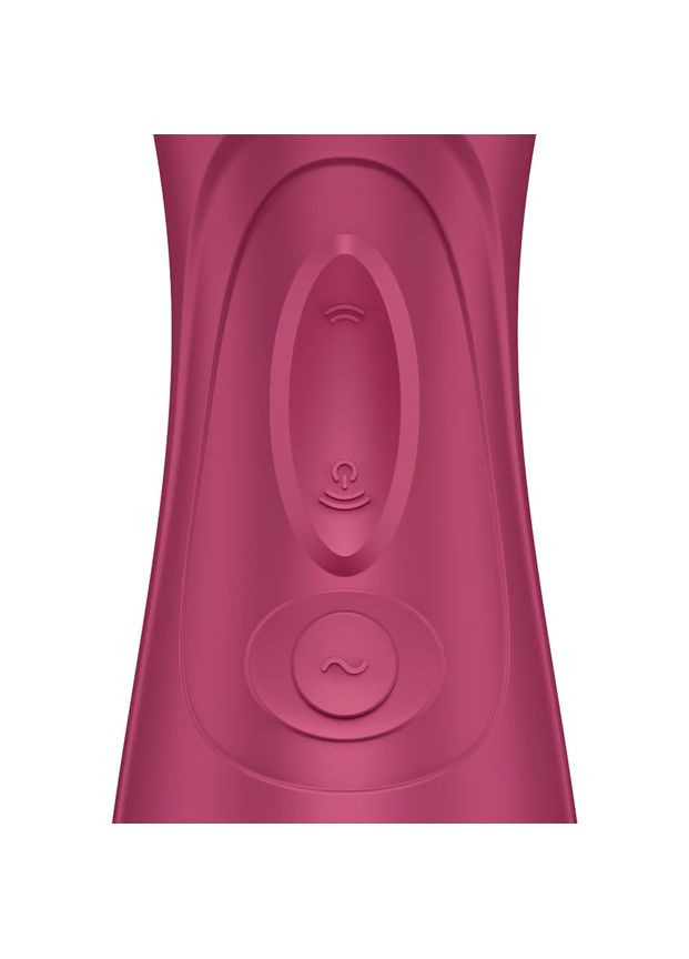 Вакуумний кліторальний стимулятор Pro 2 Generation 3 Connect App Wine Red INTERSHOP Satisfyer (341303437)