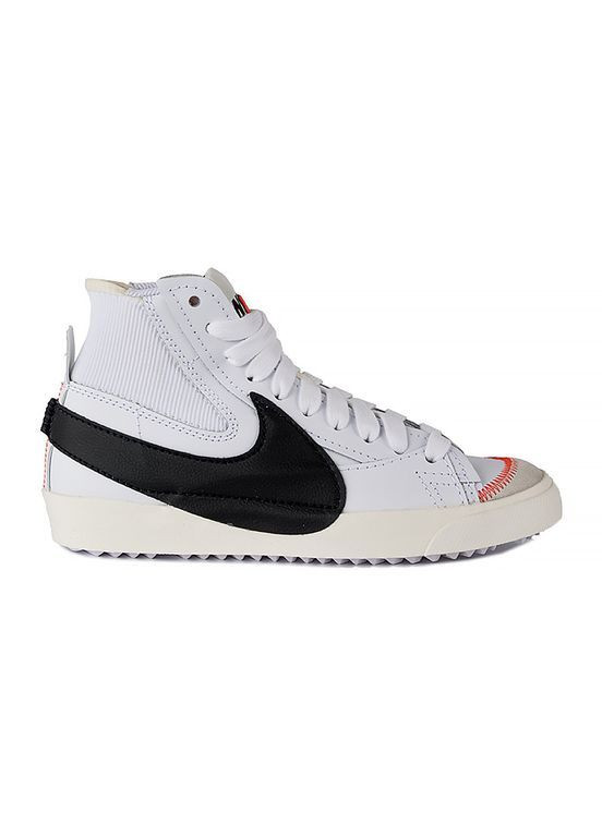 Белые демисезонные кеды blazer mid 77 jumbo dd3111-100 Nike
