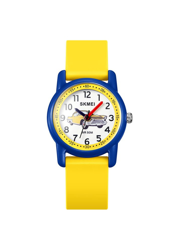 2157YLBU Yellow-Blue кварцевый сasual Skmei (324088887)
