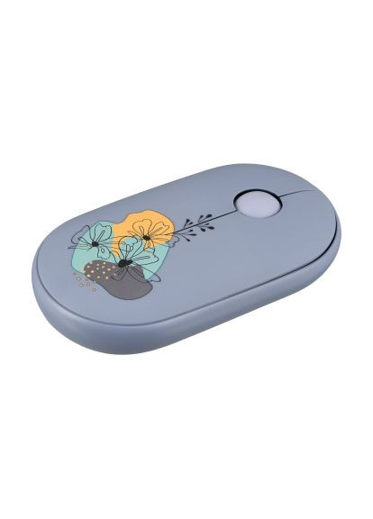 Мишка (-MF300WFLORABL) 2E MF300 FLORAMALLOW Silent Wireless/Bluetooth Blue (366648153)