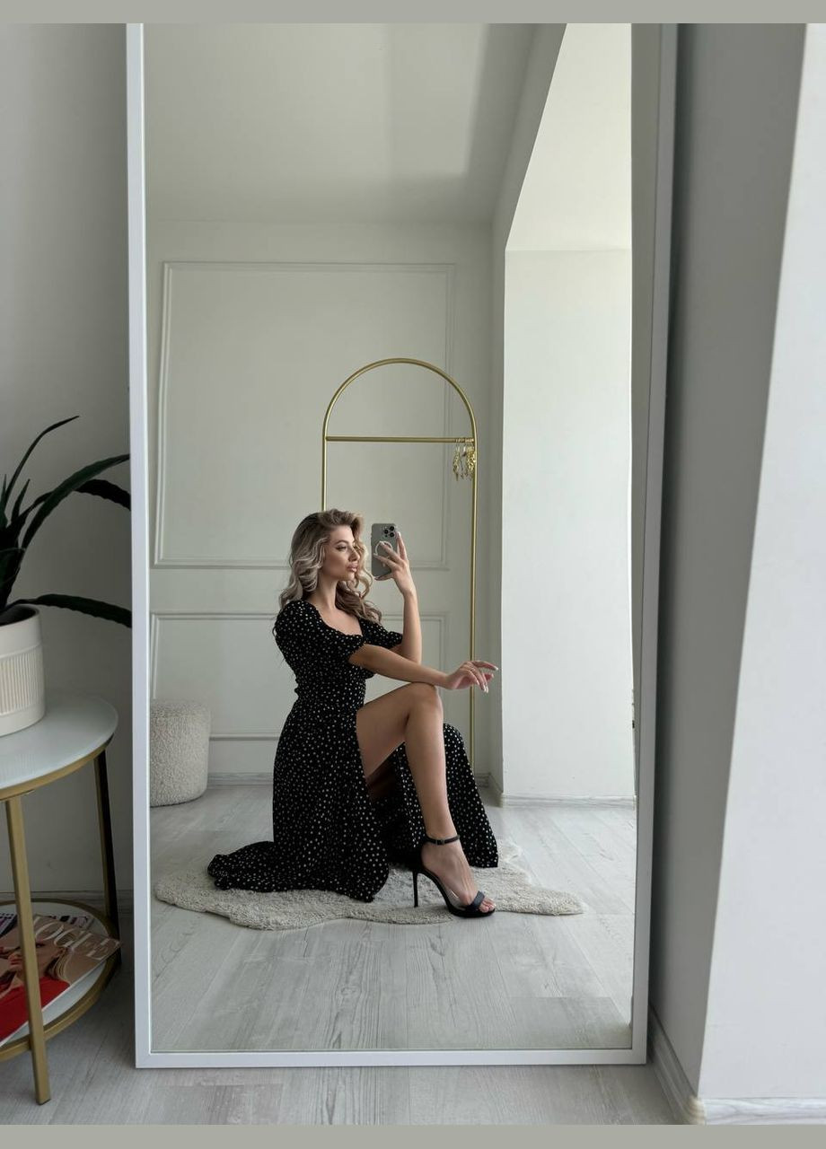 Черное праздничный, деловое, повседневный, откровенный, вечернее платье женское с открытой спиной, с открытыми плечами No Brand