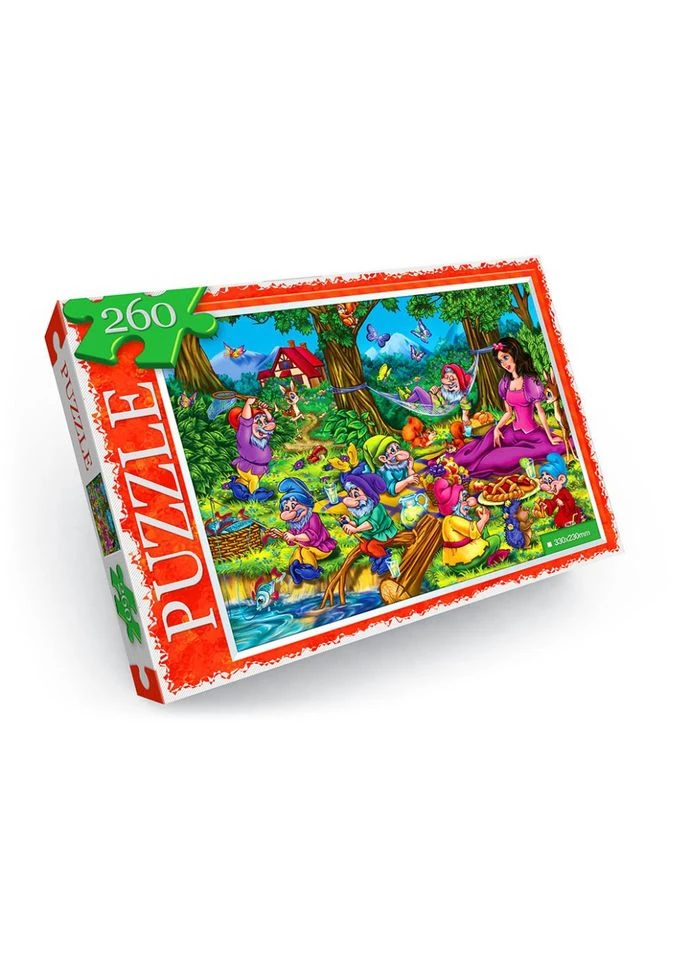 Пазлы детские "Белоснежка" C26012-09, 260 элементов Danko Toys (304405195)