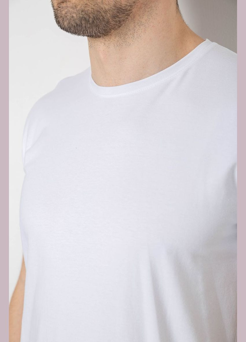 Белая футболка мужская однотонная базовая, Andi