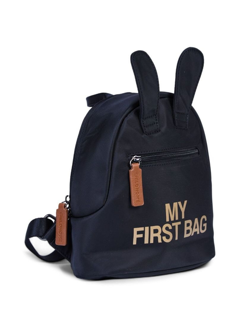 Рюкзак дитячий My first bag black/gold Childhome CWKIDBBL (370967439)