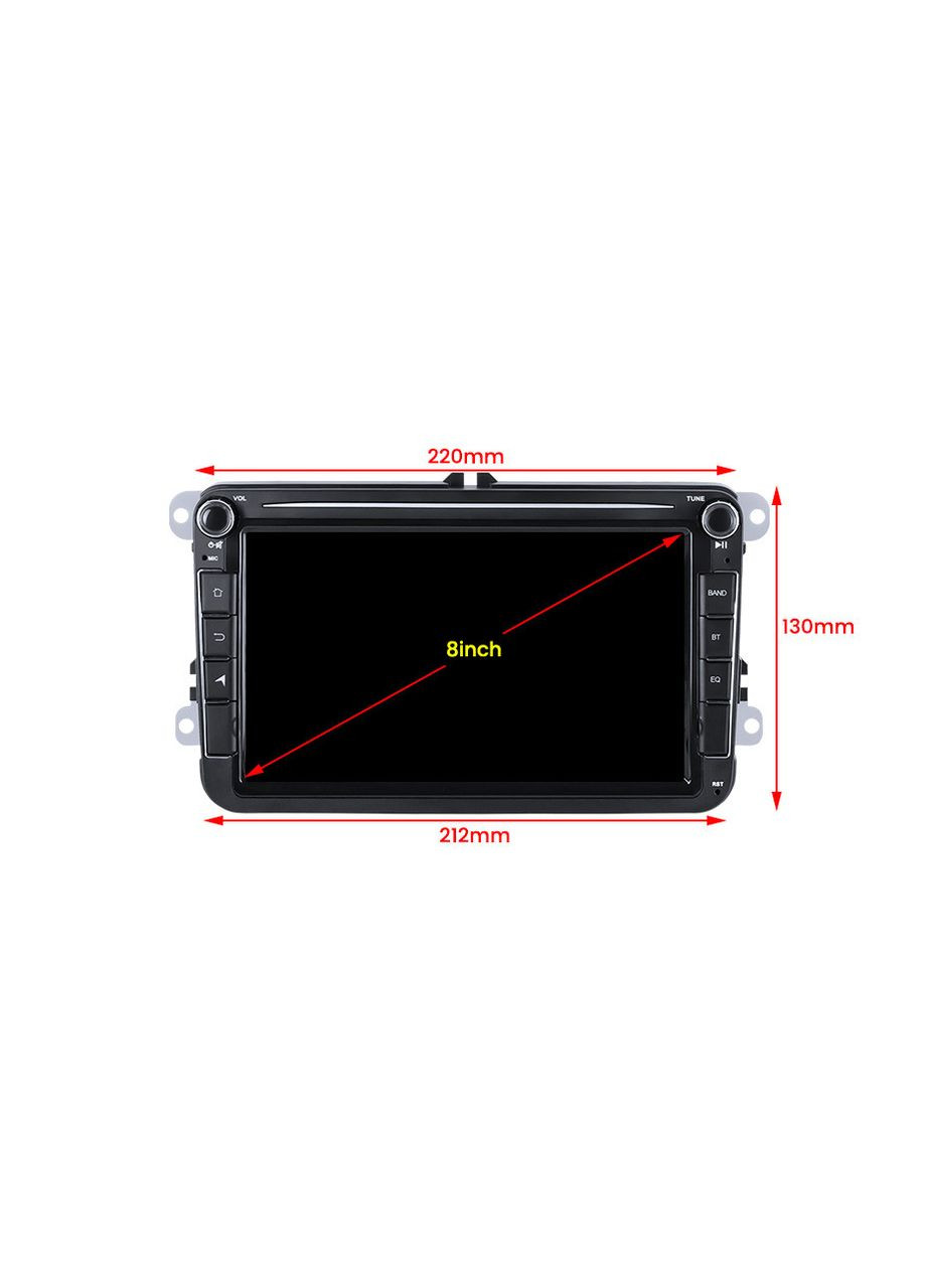 Штатна магнітола MS Volkswagen Amarok (2016-2020) 8' IPS CarPlay Mekede (351868933)