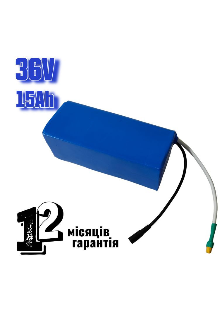Аккумулятор 36В 15А·год Літій-іон у термоусадці Samsung для електровелосипеду Pulse (369733198)