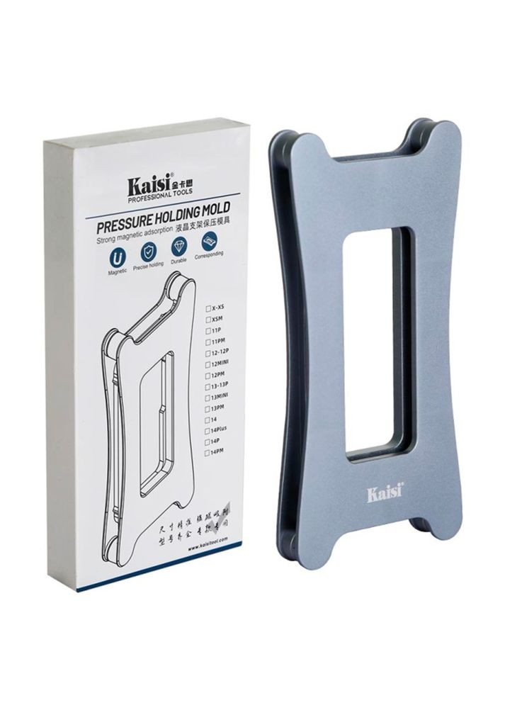 Комплект форм, магнитная, металлическая для склеивания рамки с дисплеем для iPhone XS Max Kaisi (326806604)