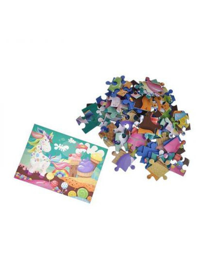 Пазли – 70 ел. "Єдиноріг та солодощі" (TS01091996284466) qbee (372494917)