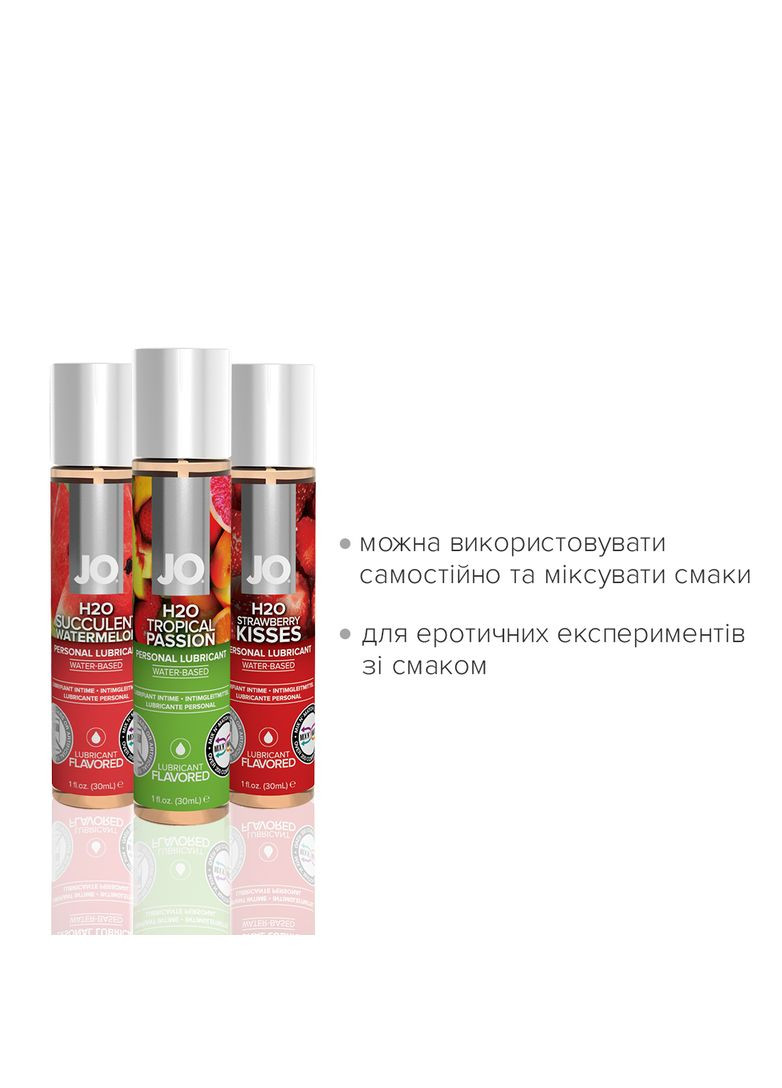 Набор Tri-Me Triple Pack - Flavors (3 х 30 мл) три разных вкуса оральных смазок System JO (285125305)
