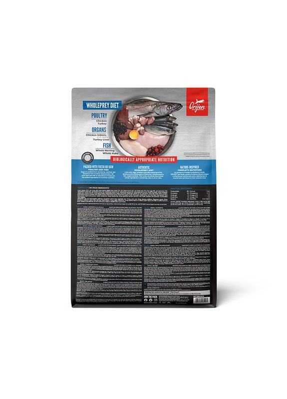 Сухой корм для собак для всех пород Original Dog с курицей и индейкой 2 кг Orijen (335005442)