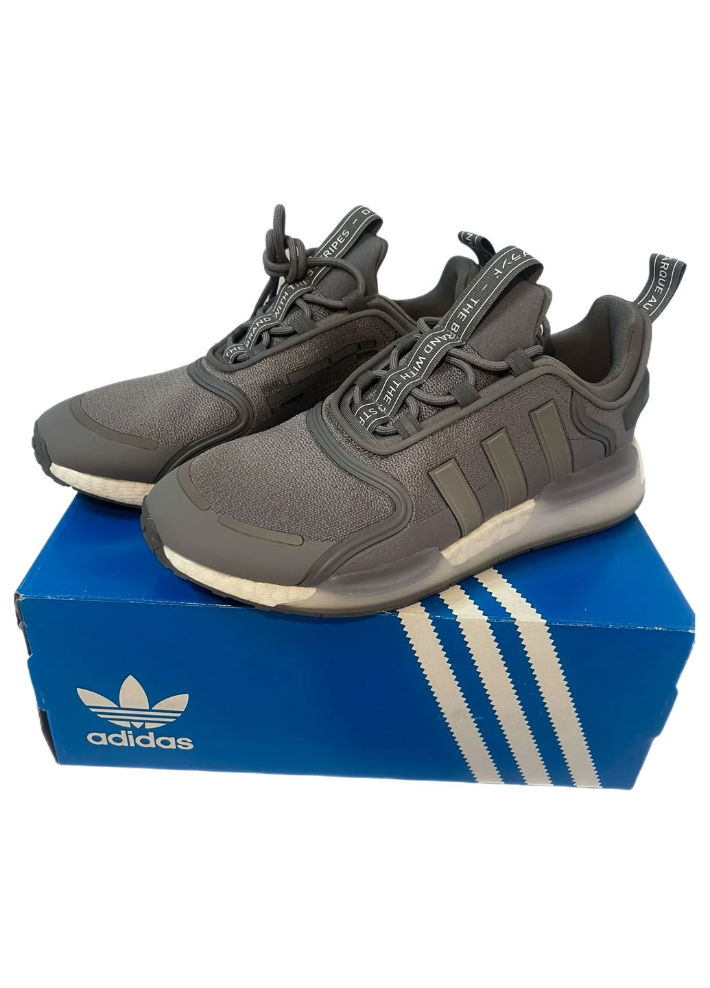 Сірі кросівки чоловічі adidas nmd v3 👟 No Brand NMD V3 👟