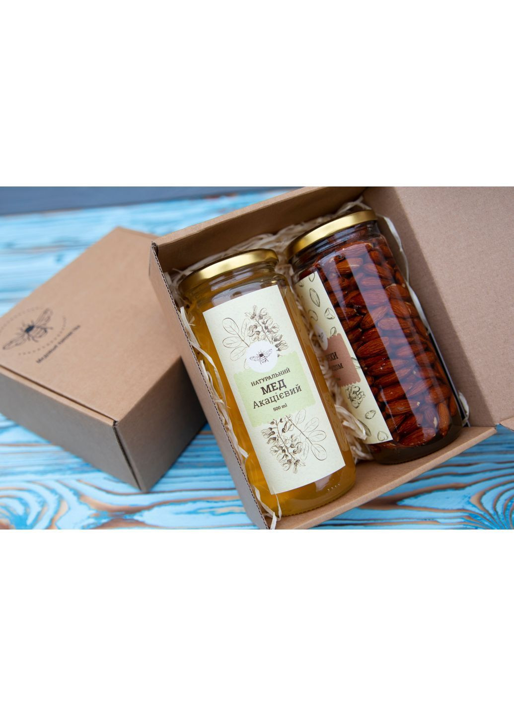 Мигдаль з медом, 500 мл Медові ласощі (373019765)