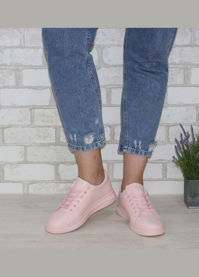 Рожеві осінні жіночі кросівки Fashion