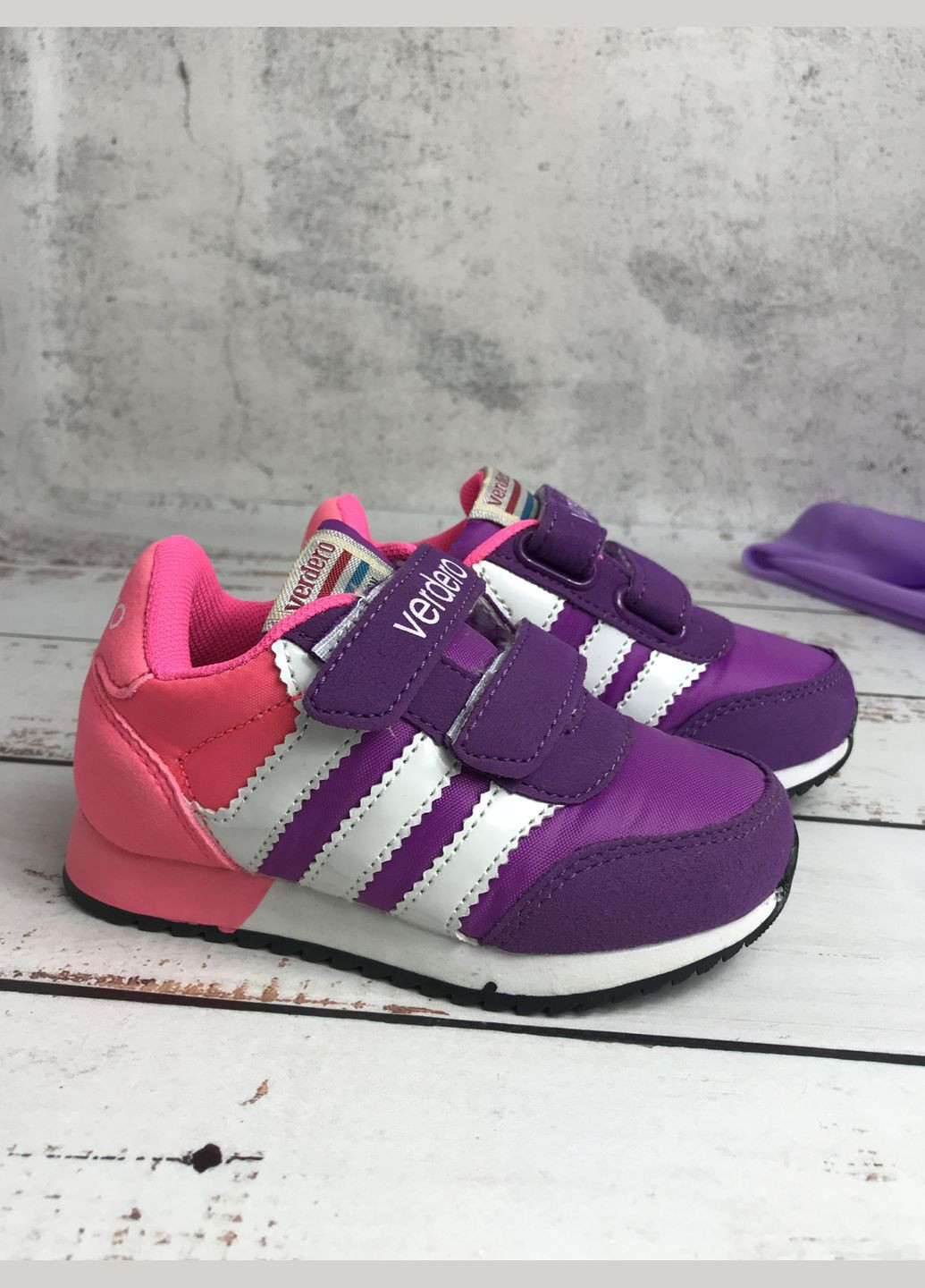 Цветные всесезонные детские кроссовки для девочки разноцветный (708) Леопард