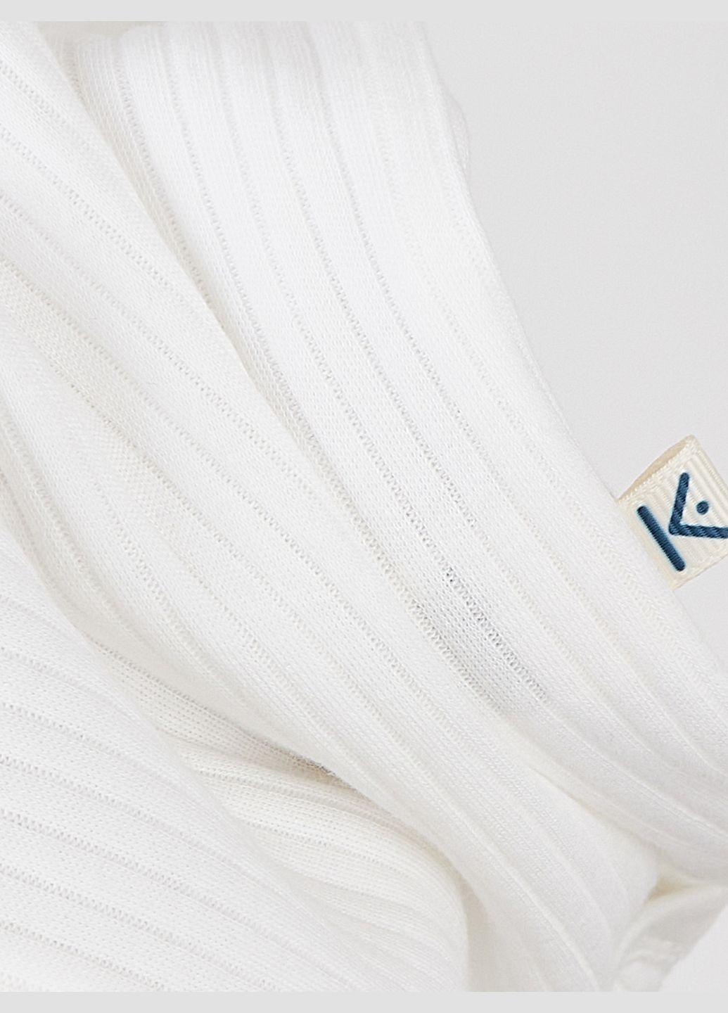 Боди-майка детская белая с пуговицами фактурная KRAKO (322720058)