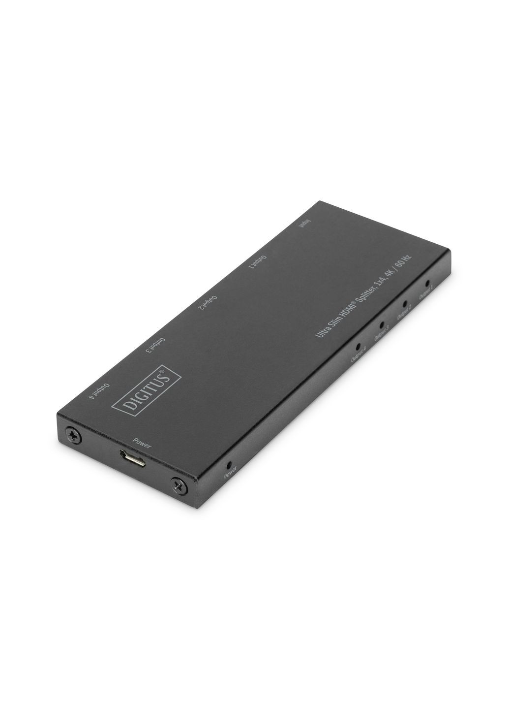 Видеосплиттер HDMI (INx1 OUTx4), 4K, Ultra Slim Digitus (315143199)