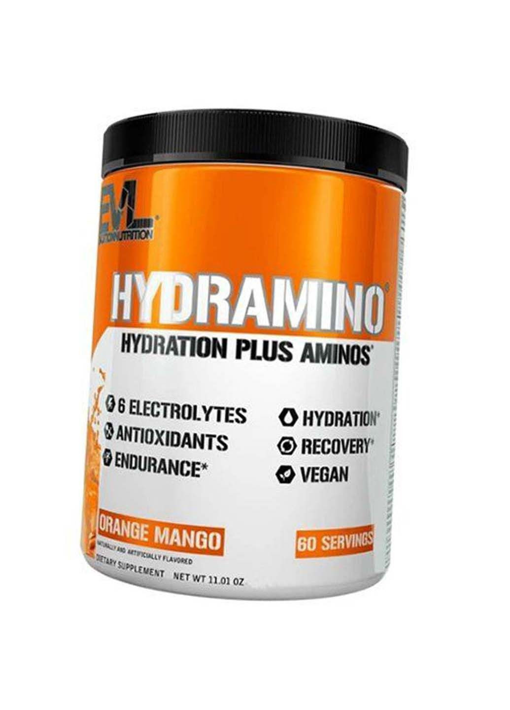 Амінокислоти з електролітами Hydramino 294 г Апельсин-манго EVLution Nutrition (285794439)
