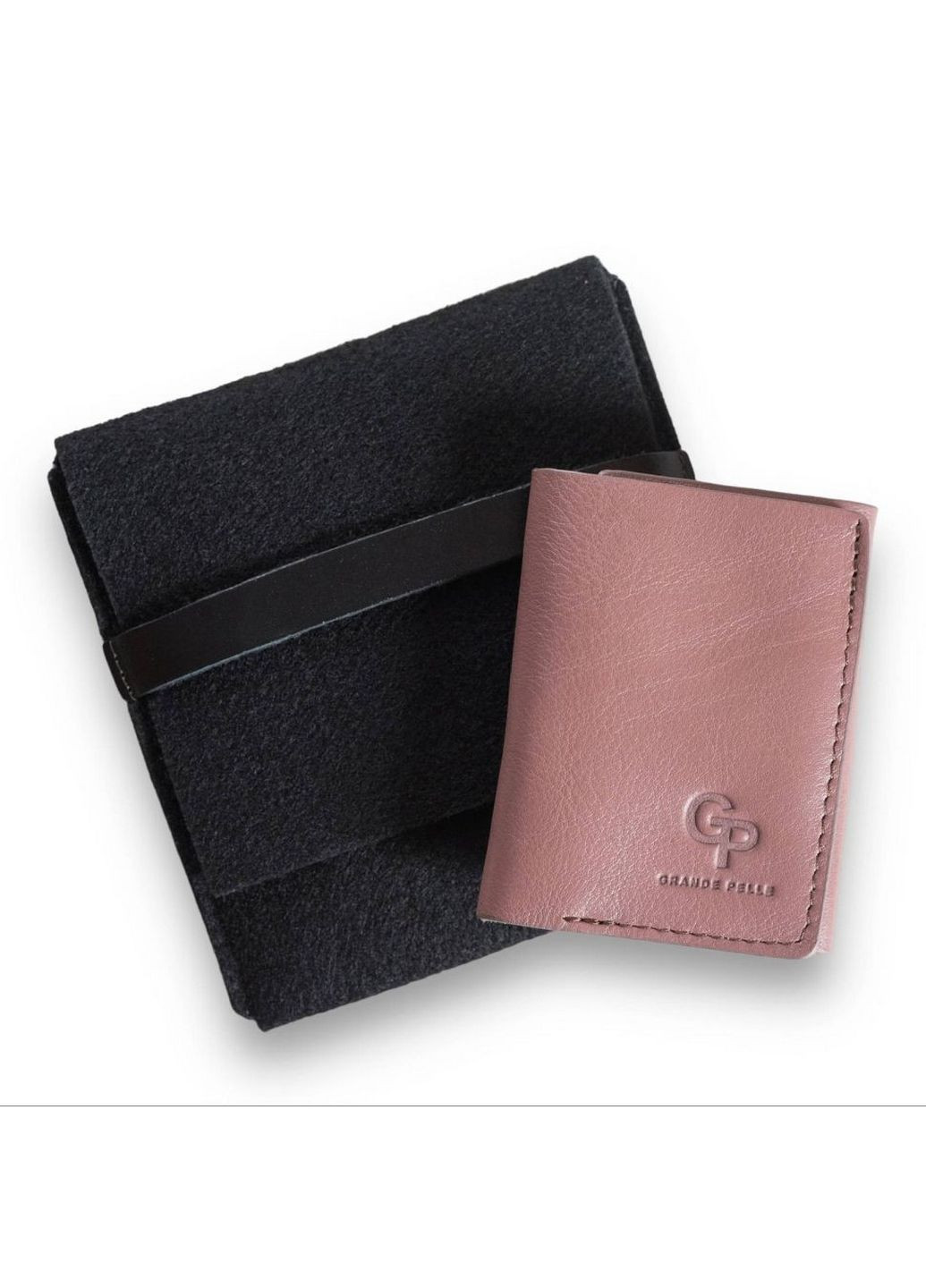 Женский кожаный кошелек 8х10х2 см Grande Pelle (315873410)